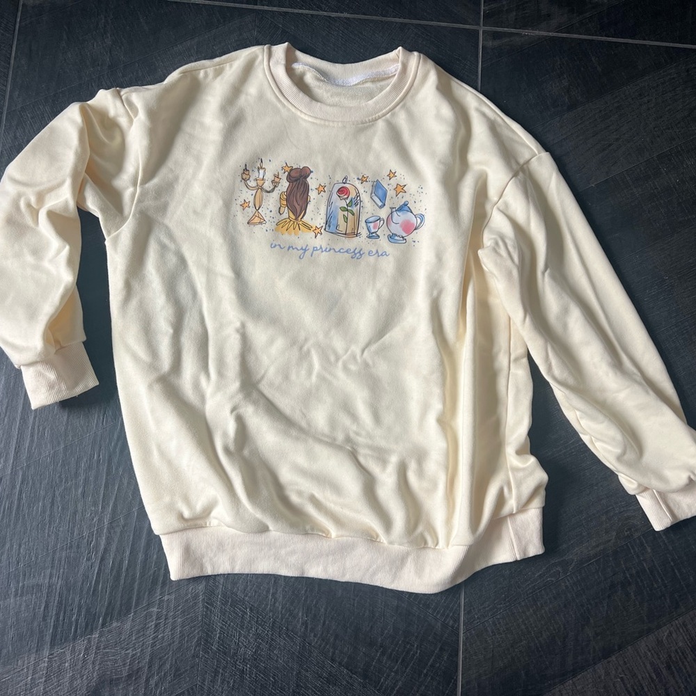 Disney Cream Princess Crewneck